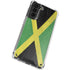 Jamaica Flag Distressed Galaxy S21 Plus 5G Clear Case